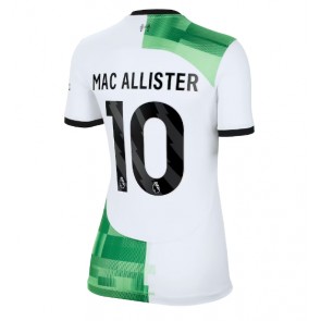 Liverpool Alexis Mac Allister #10 Bortatröja Kvinnor 2023-24 Kortärmad